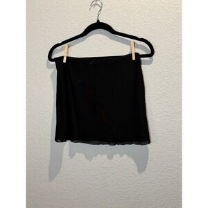 Brandy Melville Women Mini Skirt Black One Size